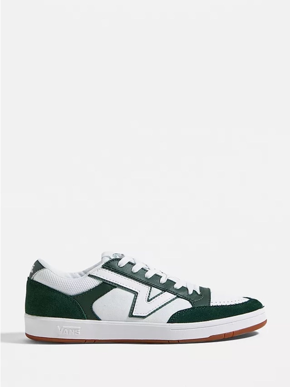 Vans Lowland Varsity Green White Sneakers Men’s 10 Women’s 11.5